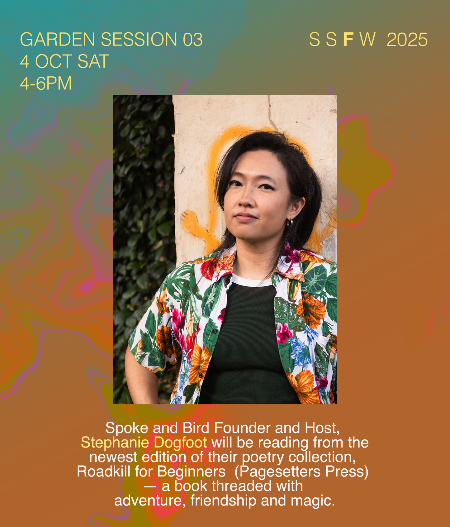 Garden Sessions 03: Spoke & Bird (Poetry Open Mic)